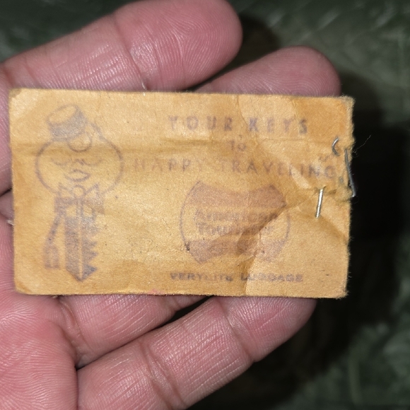 1960s Vintage Retro Green Travel Makeup Case American Tourister Tiara Model Lugg - Picture 6 of 15